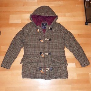 Penfield Landis Moon Shetland Wool Tweed Down-Filled Parka Medium
